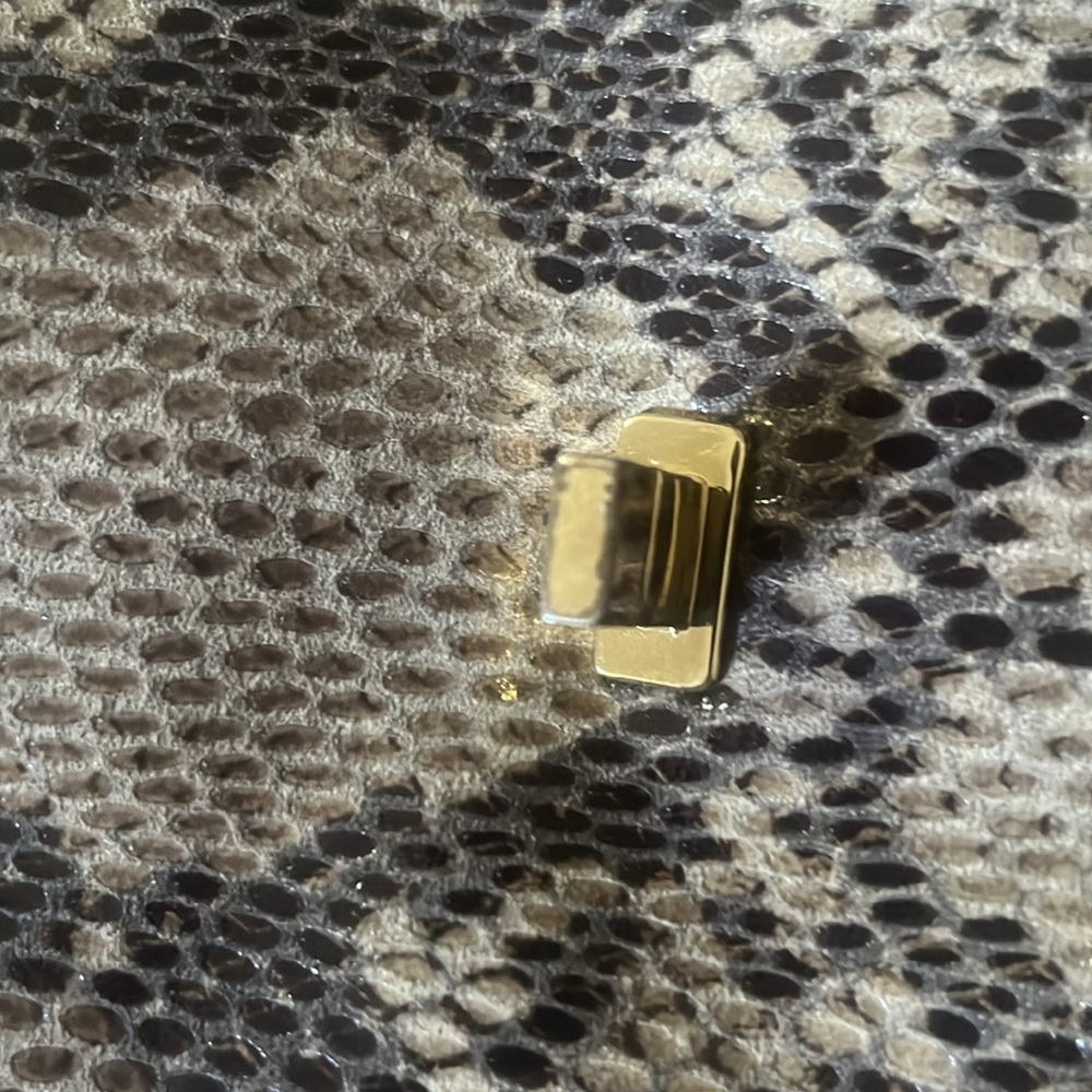 Tory Burch Brown Python Print Bag - image 5